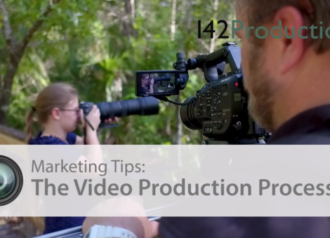 video production process video title image